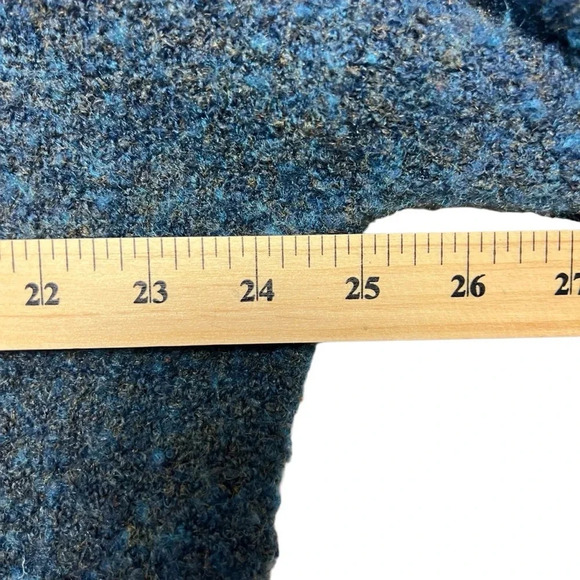 Matty M Blue Chenille Sweater Women's Size XS Style Number MS4451CAT - Picture 5 of 8